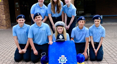 Police Cadets in Krefeld