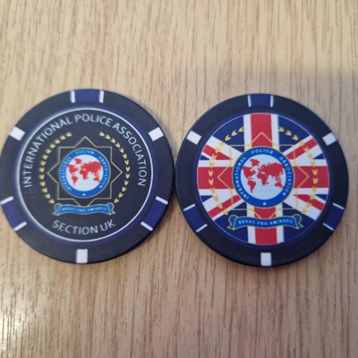 Poker Chip Navy
