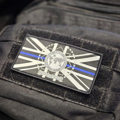 Thin Blue Line Patch Subdued colour
