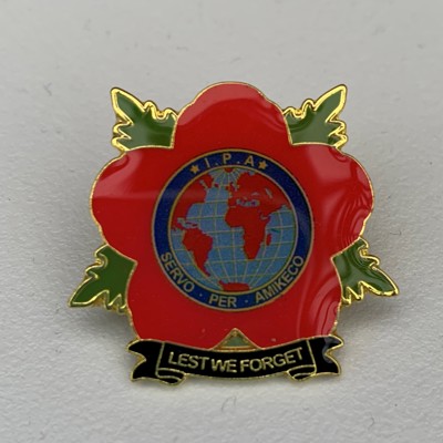 Enamel IPA Poppy Pin