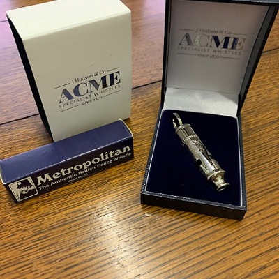 Authentic British Police Whistle