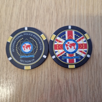 Poker Chip Gold